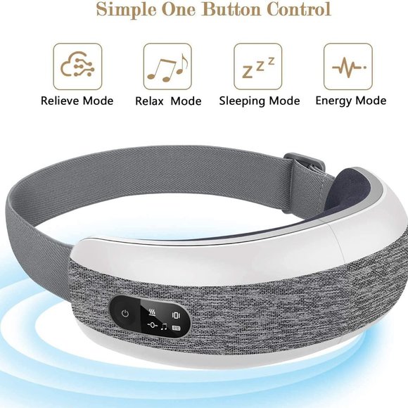 Fronnor Eyes Cover Eye Massager for Migraines, Eye Fatigue, etc : NIB - Picture 1 of 10